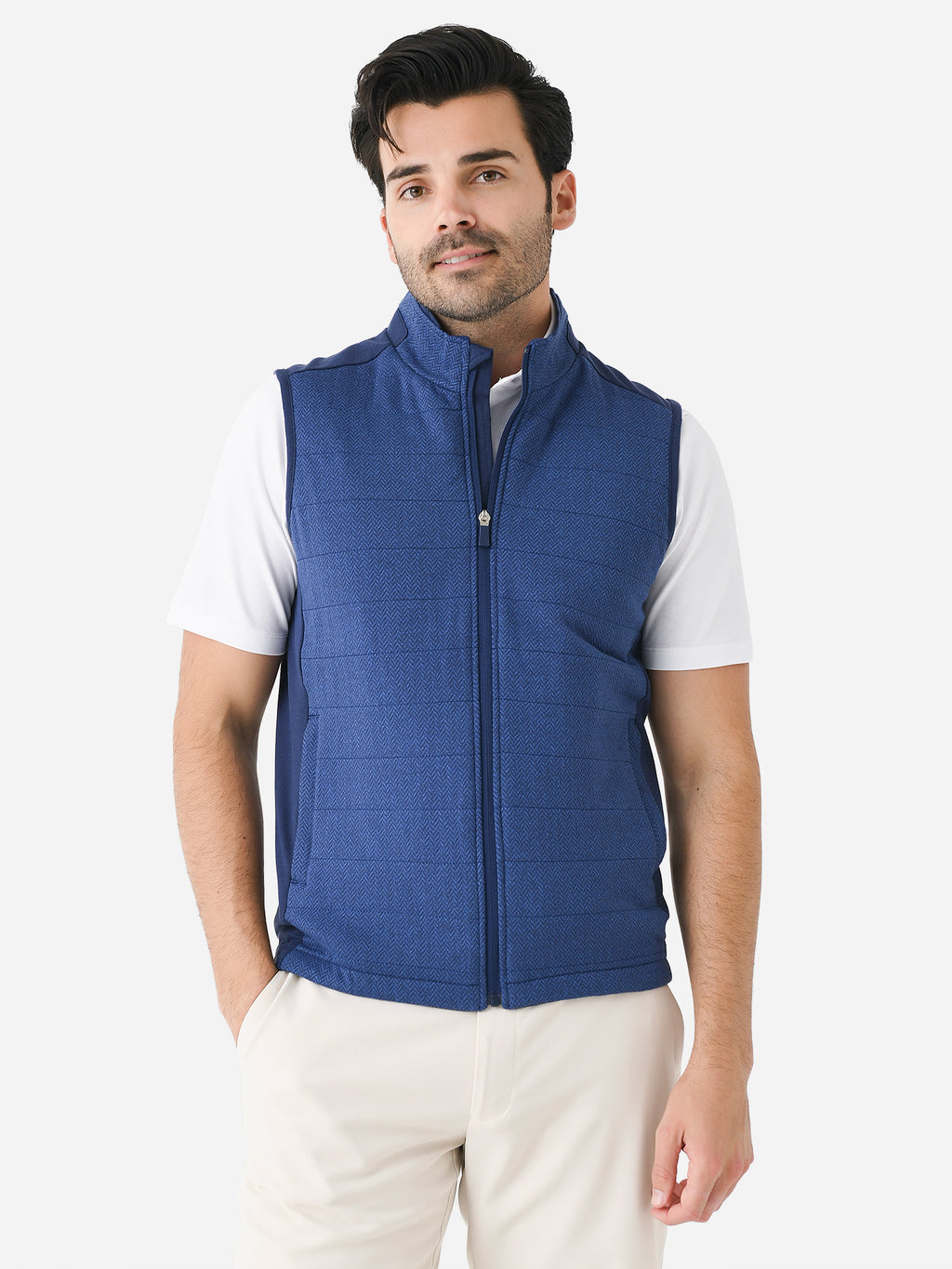 Holderness + Bourne Men's The Perry Vest - Saint Bernard
