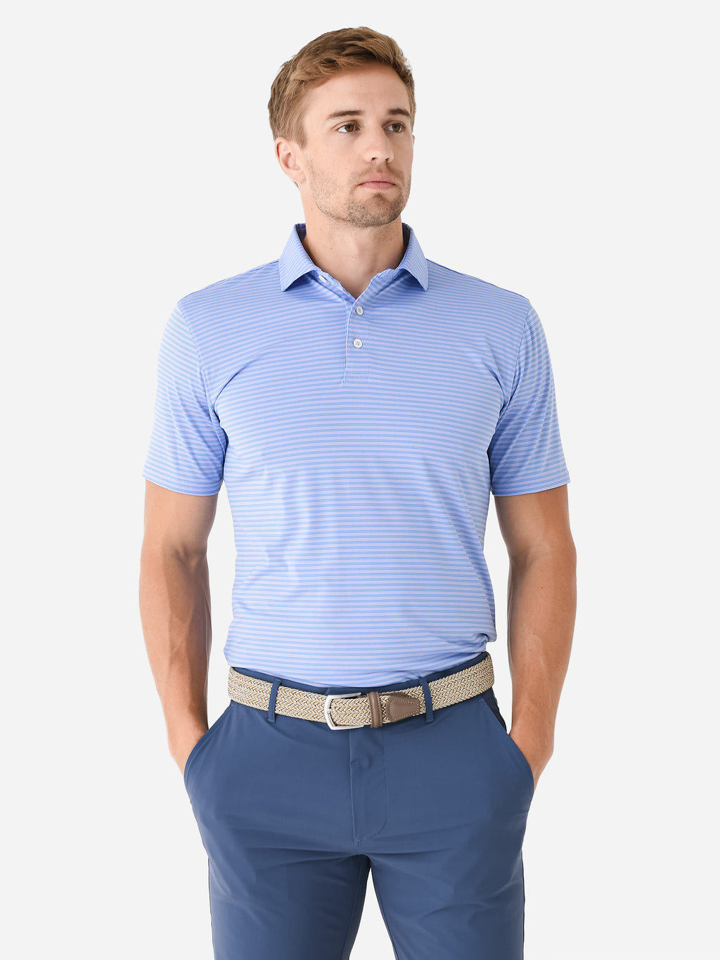 Holderness + Bourne Men's The Landale Polo - Saint Bernard