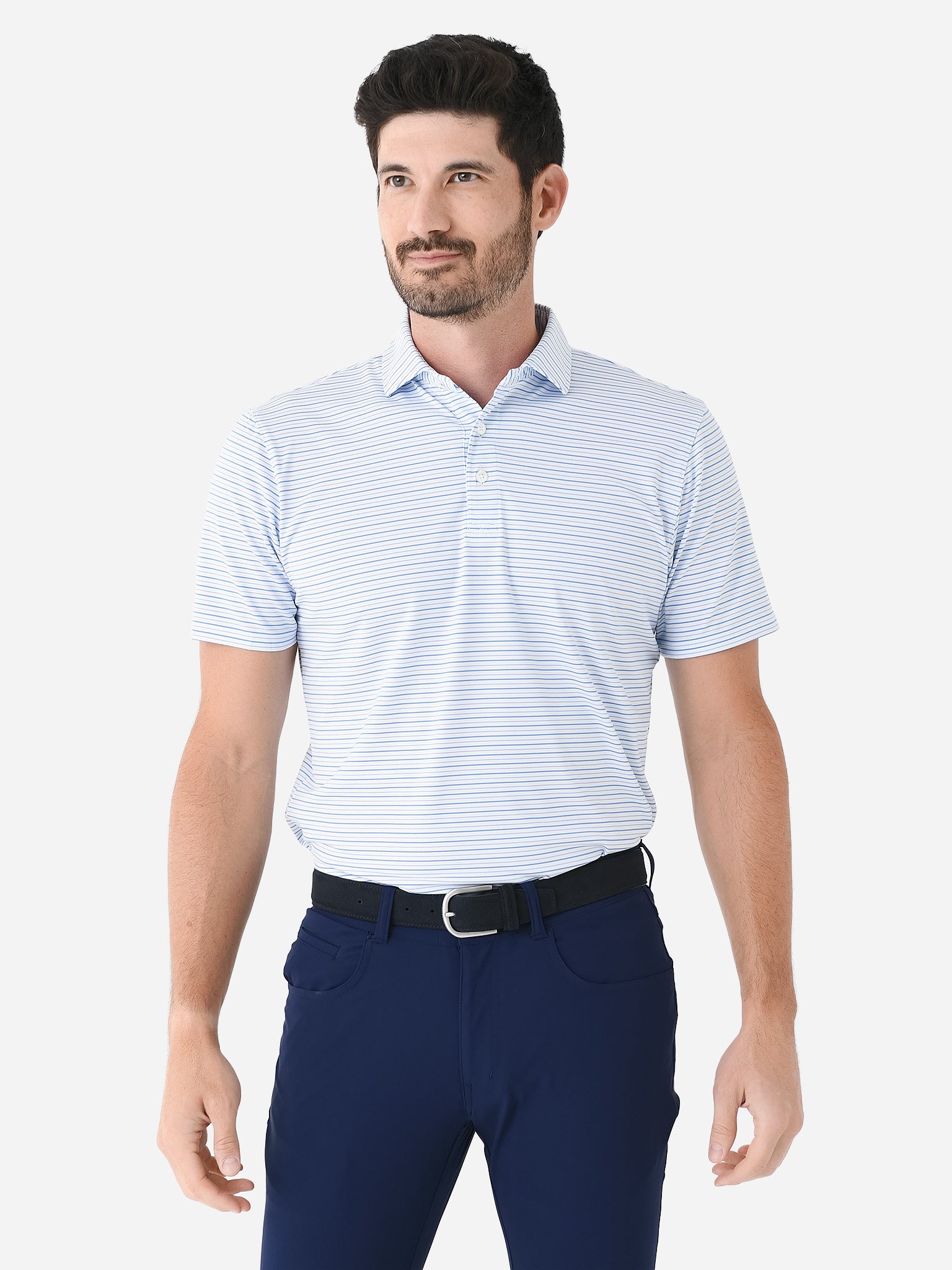 Holderness + Bourne Men's The Bentley Polo - Saint Bernard