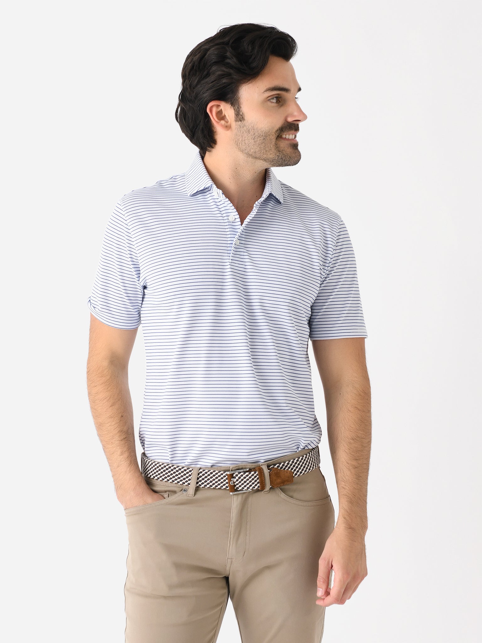 Holderness + Bourne Men's The Gordon Polo - Saint Bernard