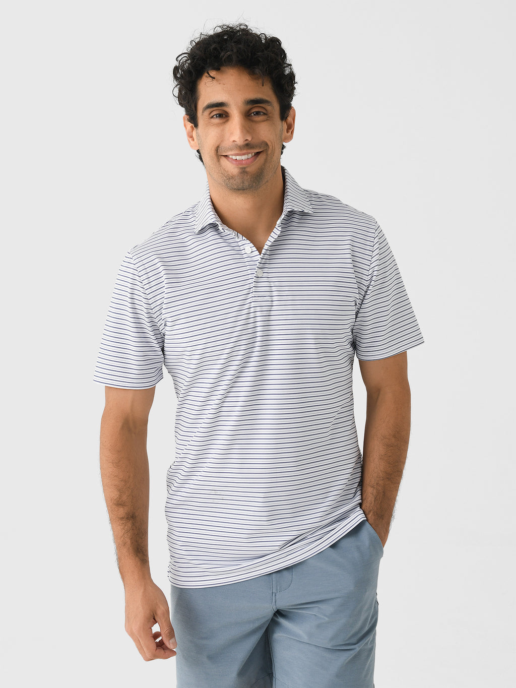 Holderness + Bourne Men's The Turnbull Polo - Saint Bernard