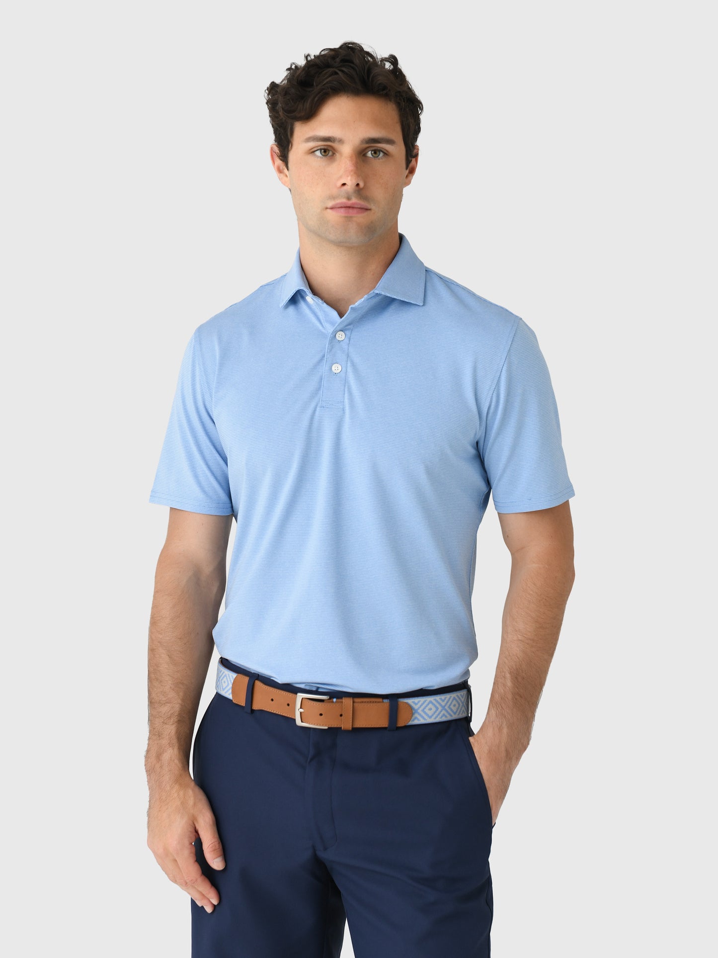 Holderness + Bourne Men's The Holland Polo - Saint Bernard