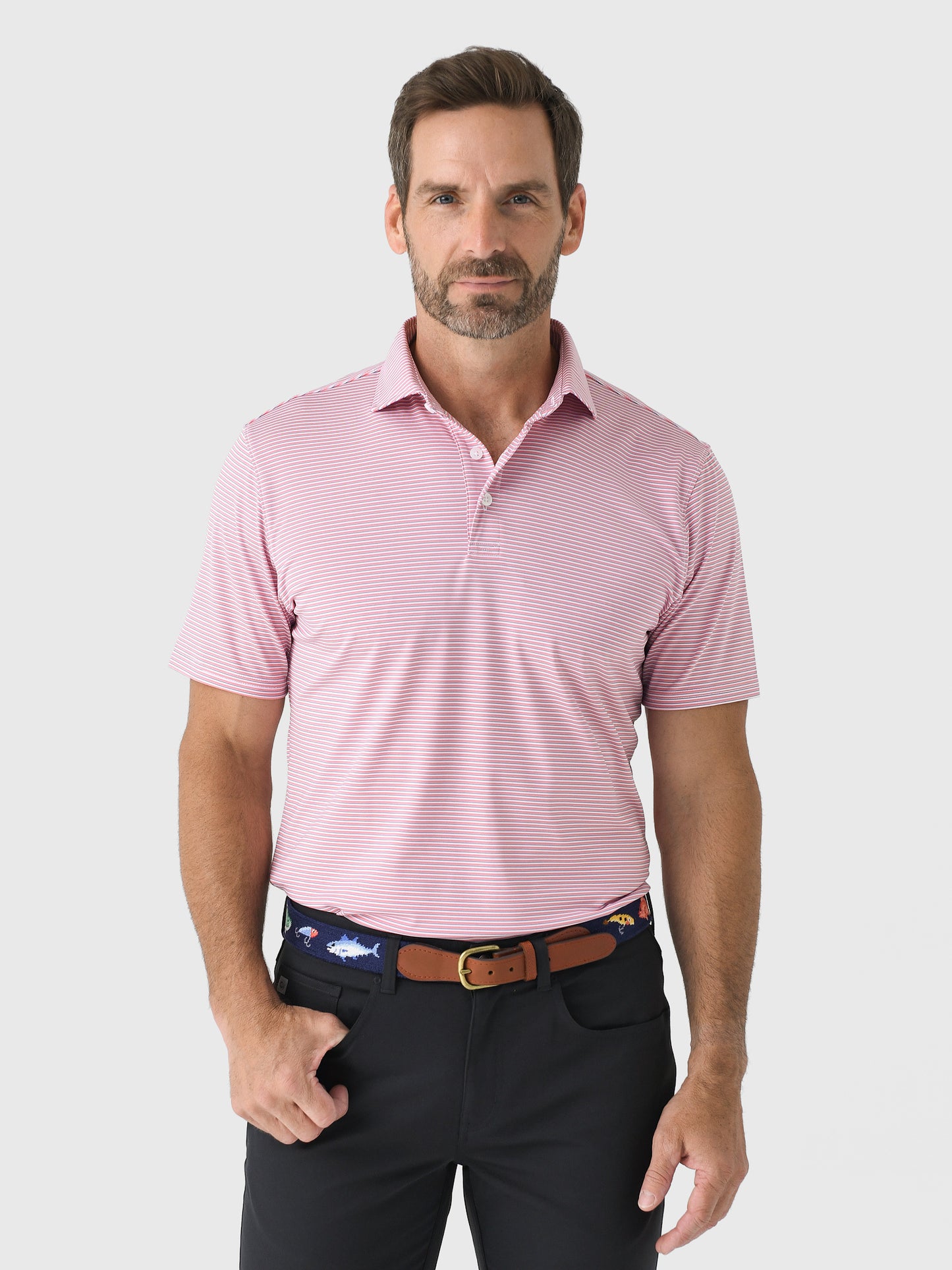 Holderness + Bourne Men's The Gresham Polo - Saint Bernard