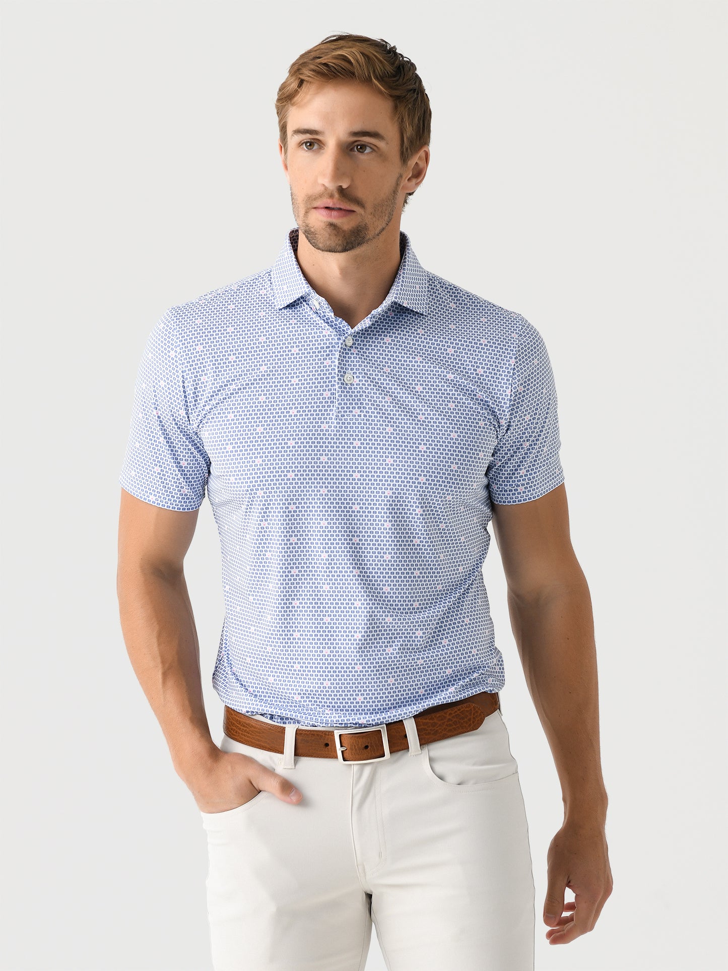 Holderness + Bourne Men's The Elgin Polo - Saint Bernard