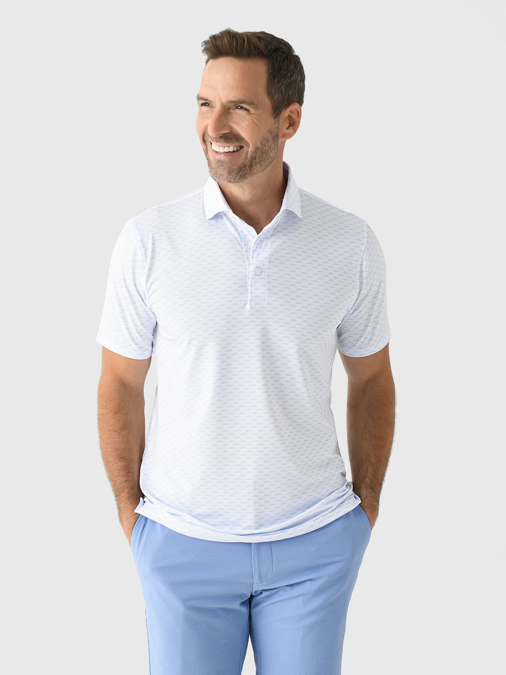 Holderness + Bourne Men's The Whitecap Polo - Saint Bernard