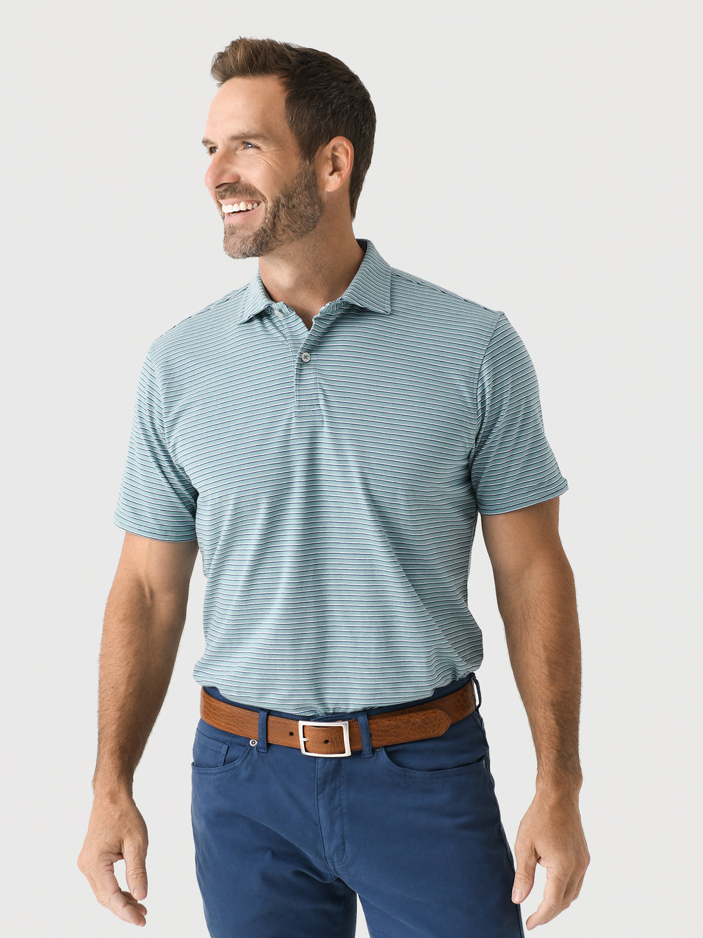 Holderness + Bourne Men's The Keppler Polo - Saint Bernard