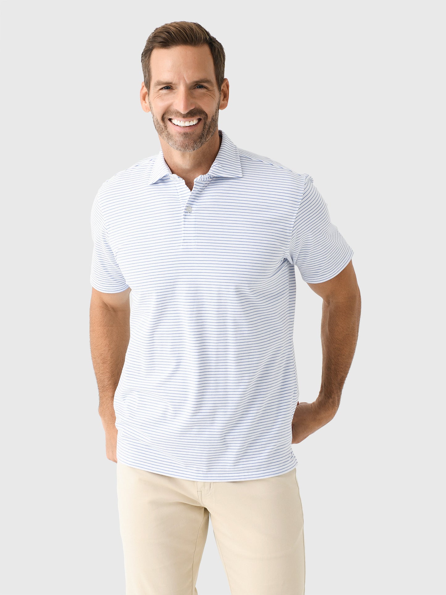 Holderness + Bourne Men's The Keppler Polo - Saint Bernard