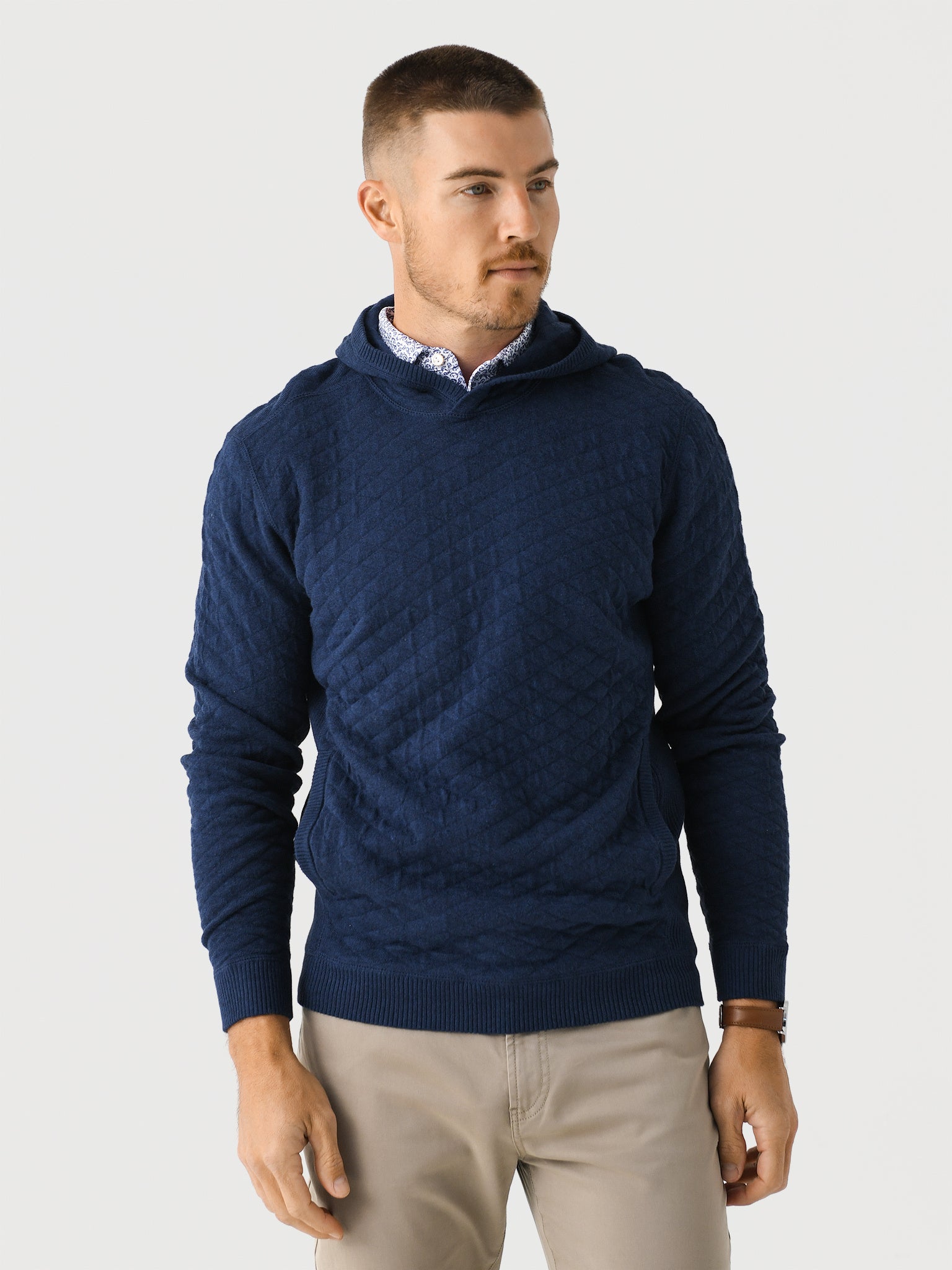 Holderness + Bourne Men's The Wallace Sweater - Saint Bernard