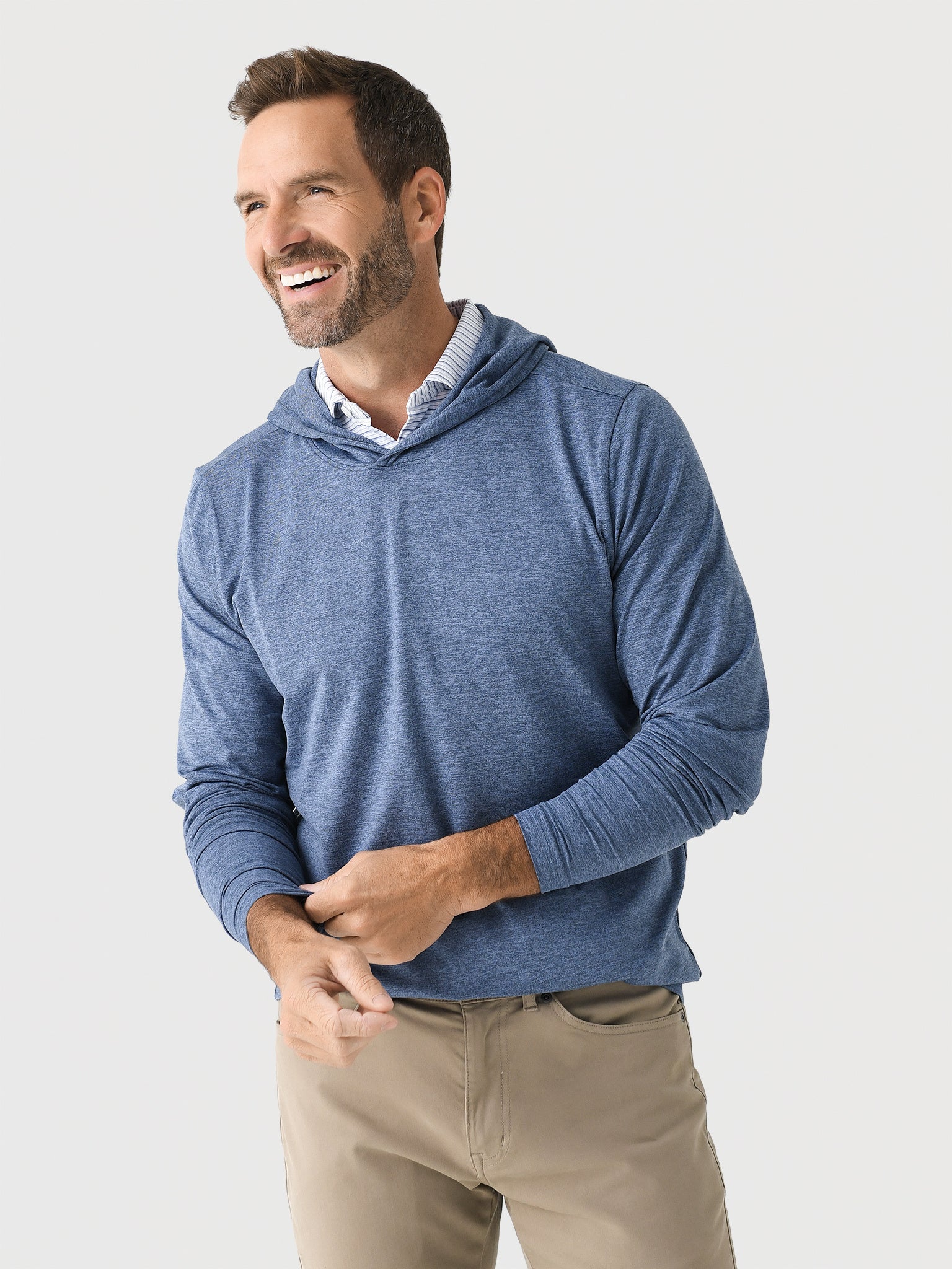 Holderness + Bourne Men's The Stowe Pullover - Saint Bernard
