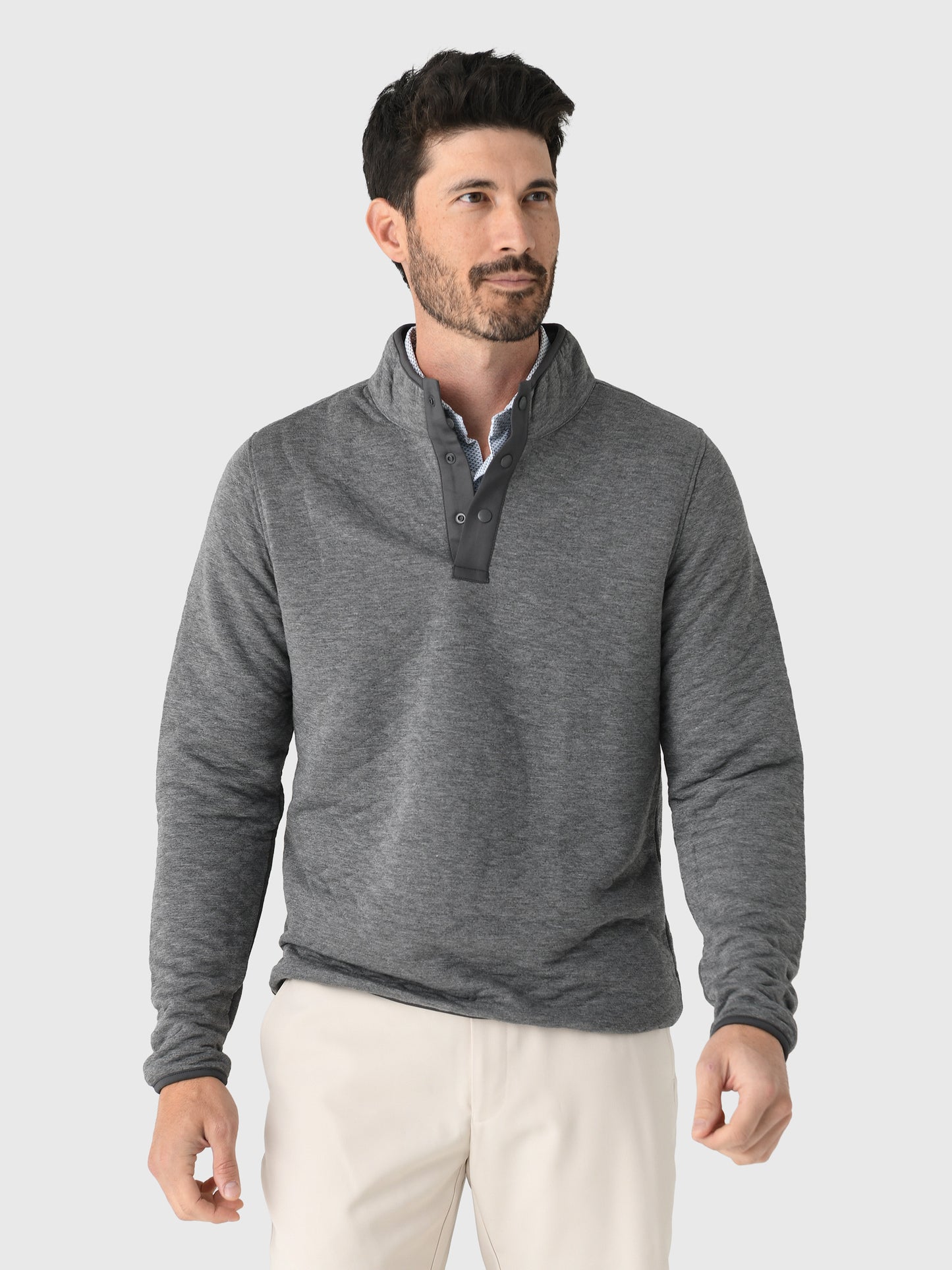 Holderness + Bourne Men's The Sullivan Pullover - Saint Bernard