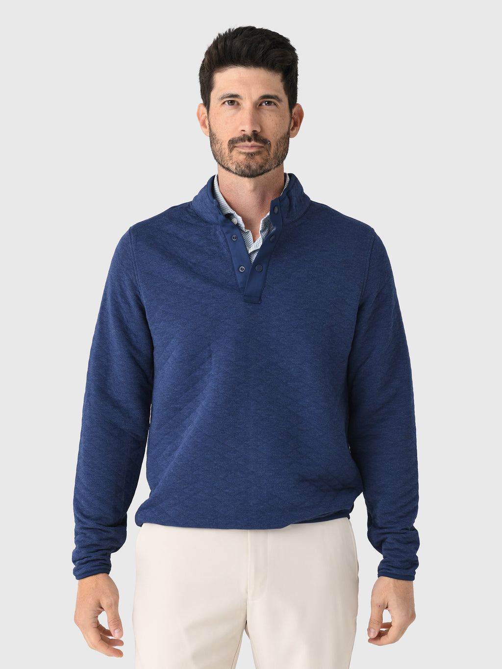 Holderness + Bourne Men's The Sullivan Pullover - Saint Bernard
