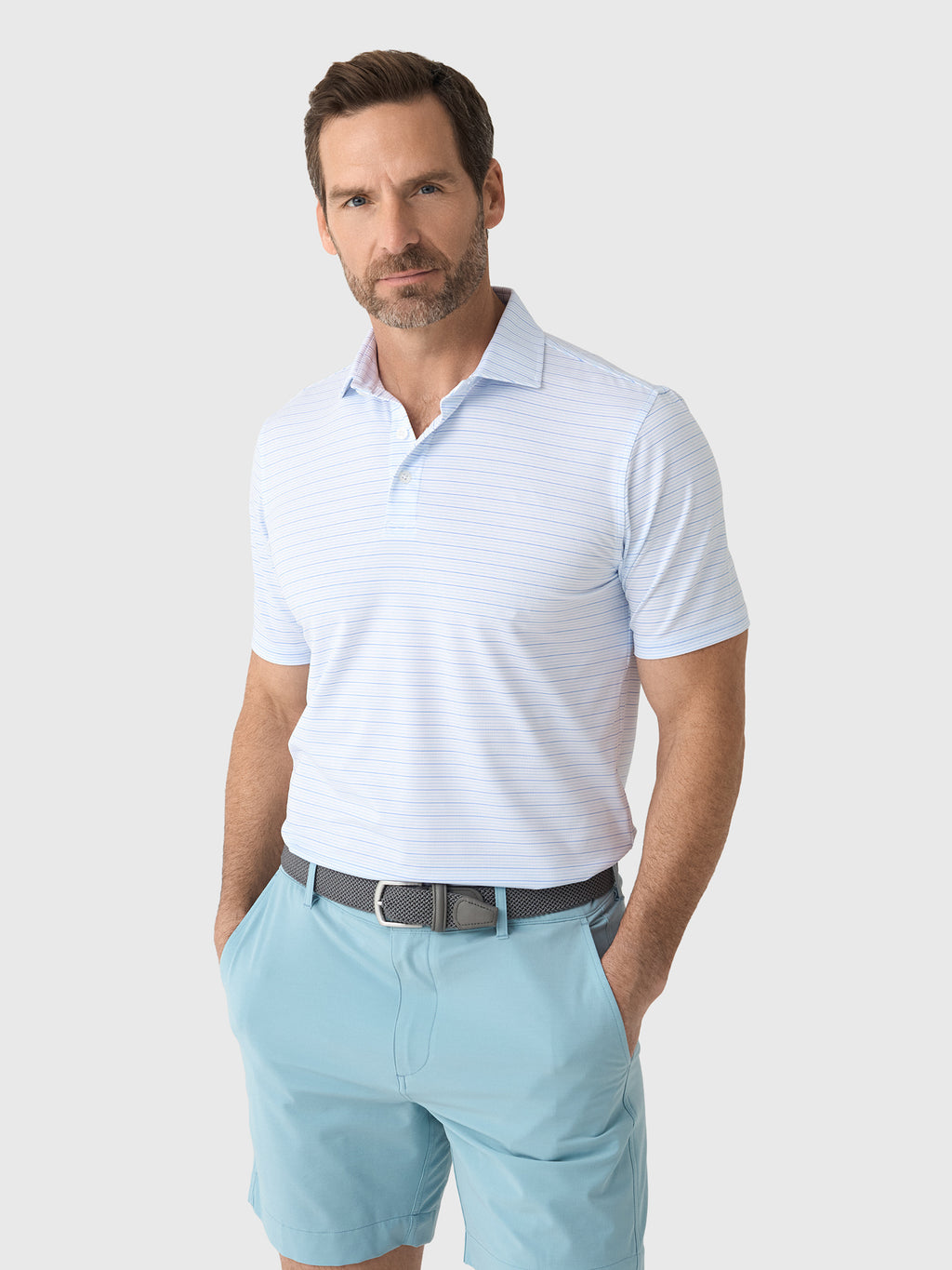 Holderness & Bourne Men's The Stanley Polo - Saint Bernard