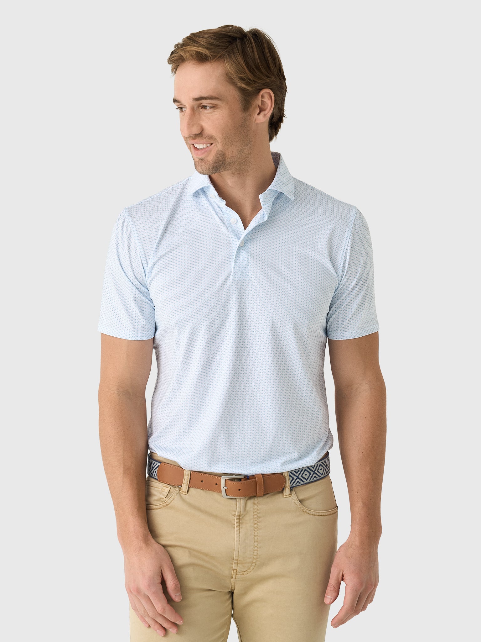 Holderness + Bourne Men's The Atwood Polo - Saint Bernard