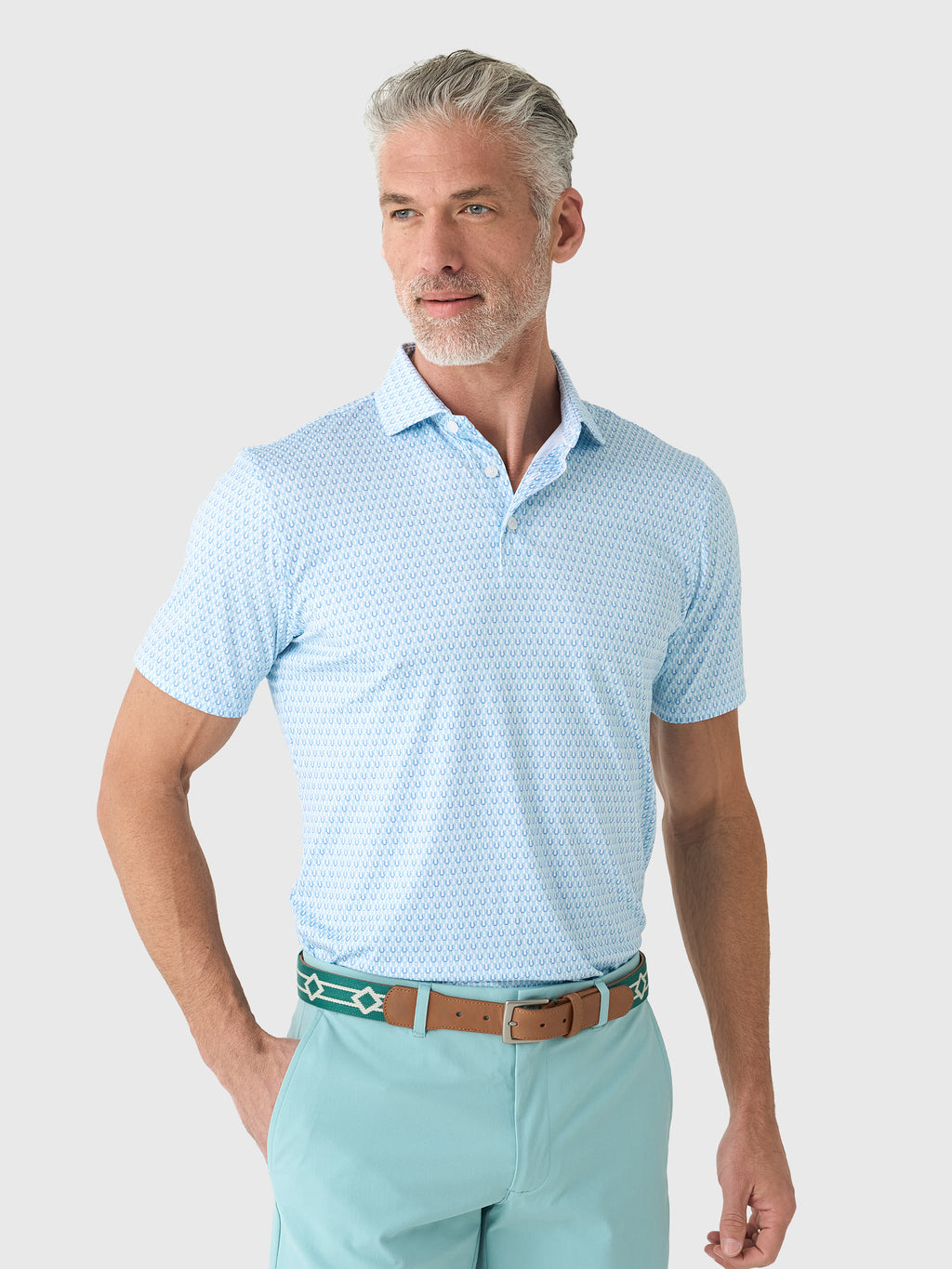 Holderness & Bourne Men's The Rivers Polo - Saint Bernard