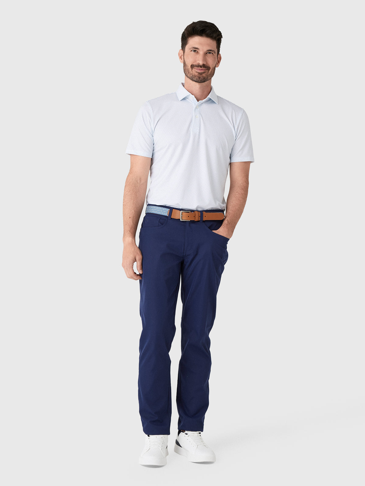 Holderness & Bourne Men's The Cromwell Polo - Saint Bernard