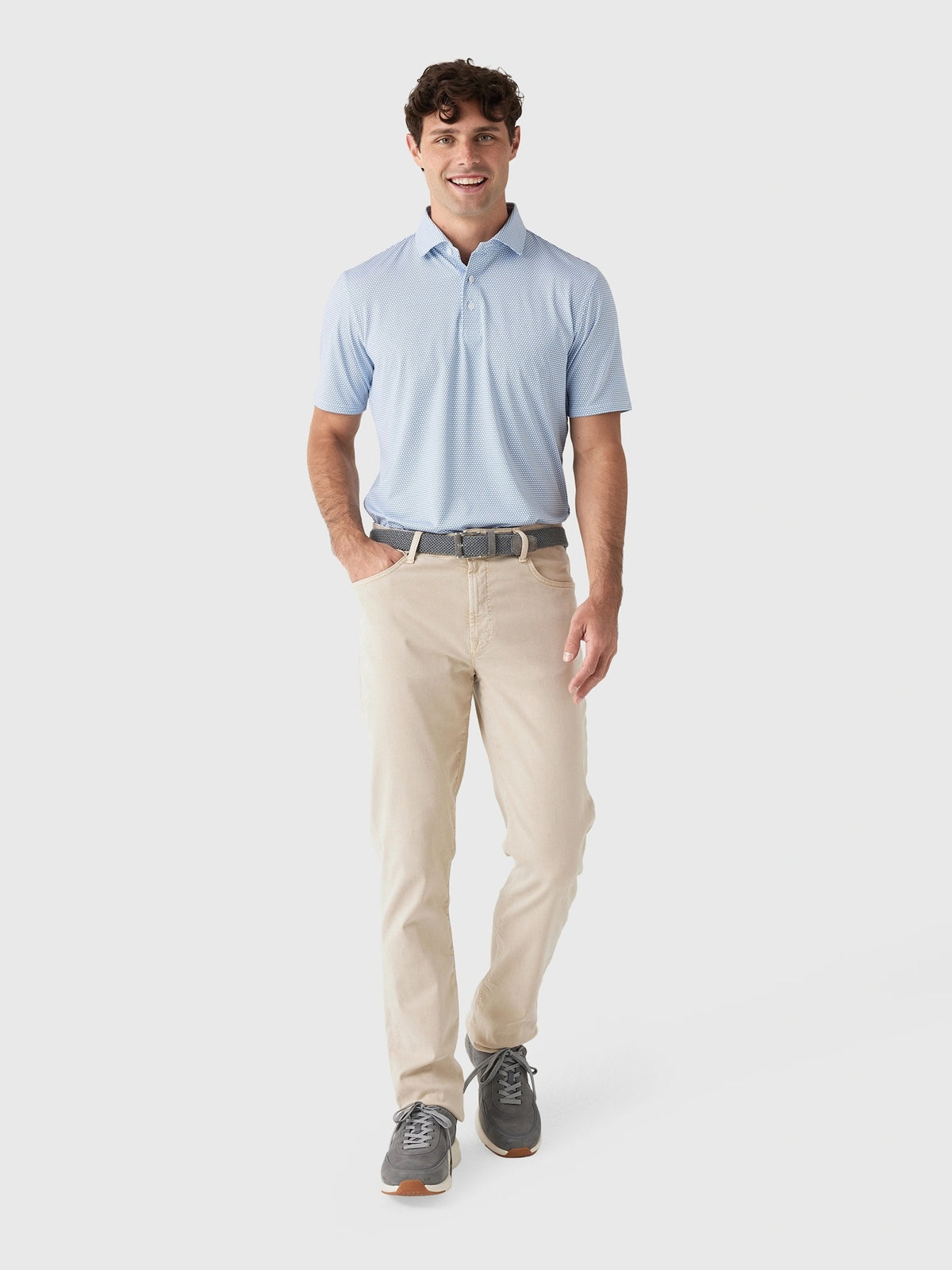 Holderness & Bourne Men's The Rutherford Polo - Saint Bernard