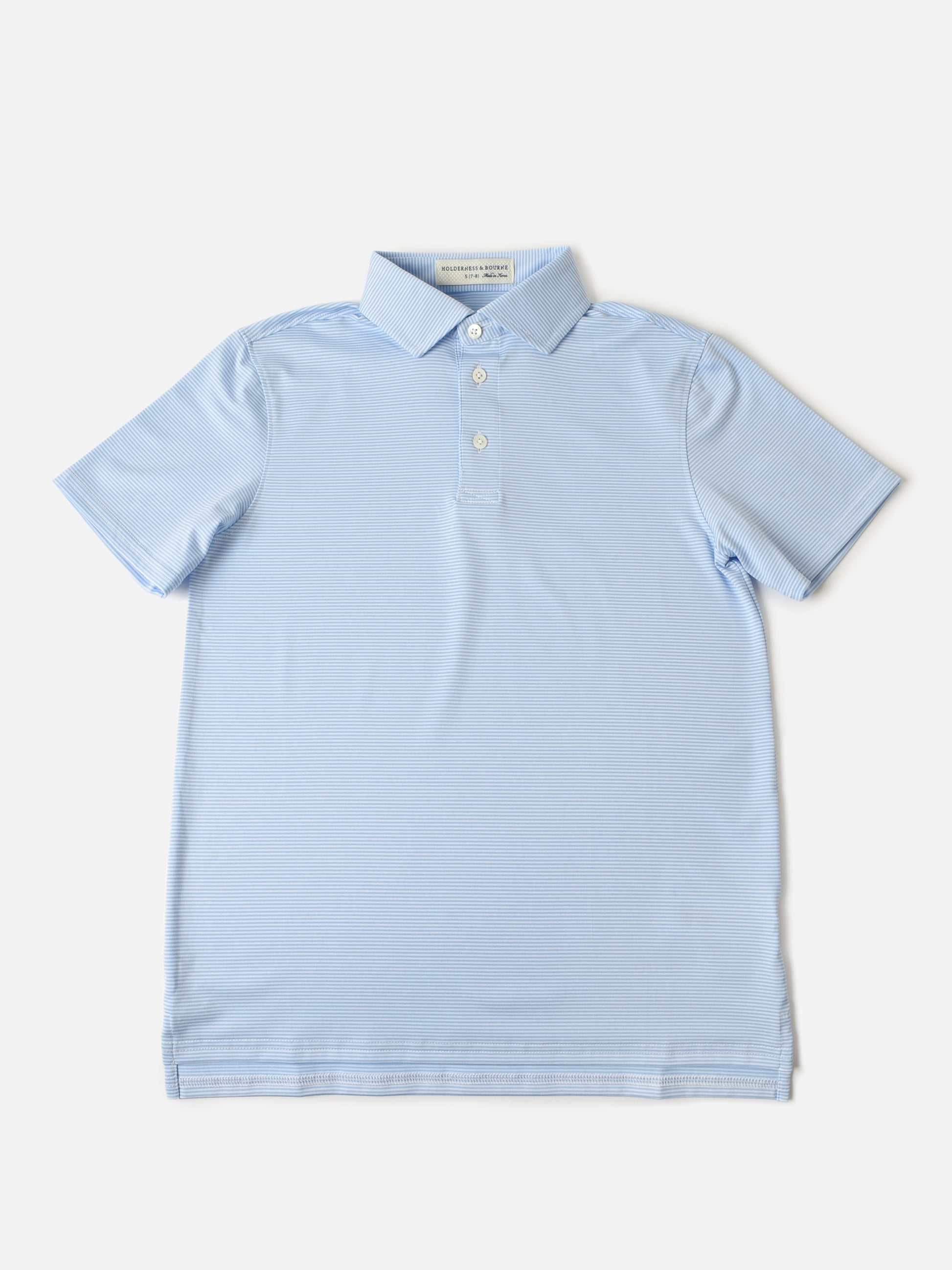 Holderness + Bourne Boys' The Perkins Polo - Saint Bernard