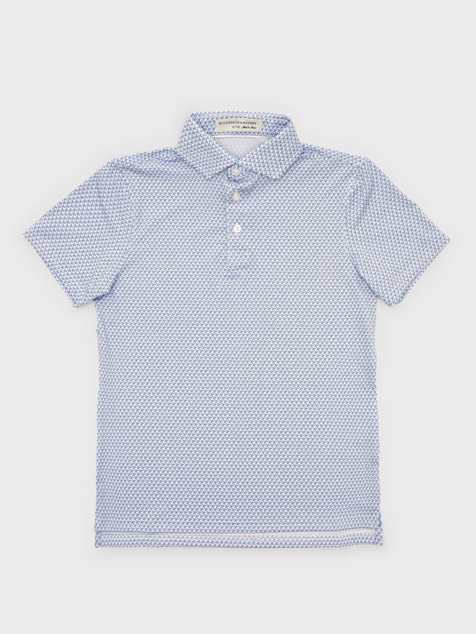 Holderness + Bourne Boys' The Justice Polo - Saint Bernard