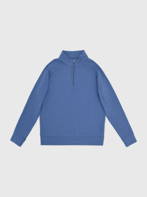 Holderness & Bourne Boys' The Westland Quarter-Zip - Saint Bernard