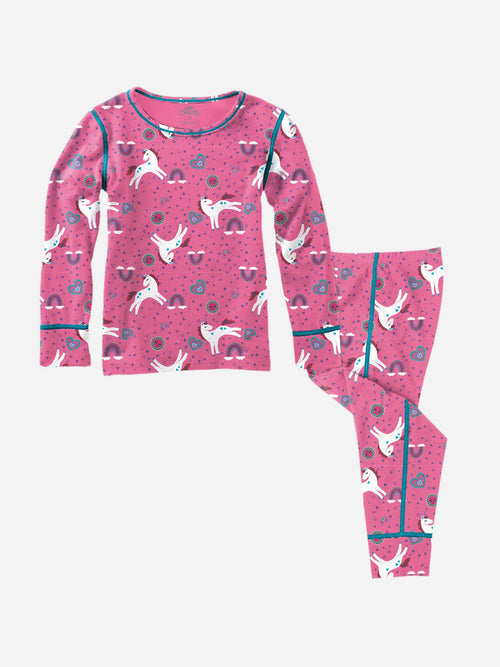 Hot Chillys Toddler Originals Print Base Layer Set