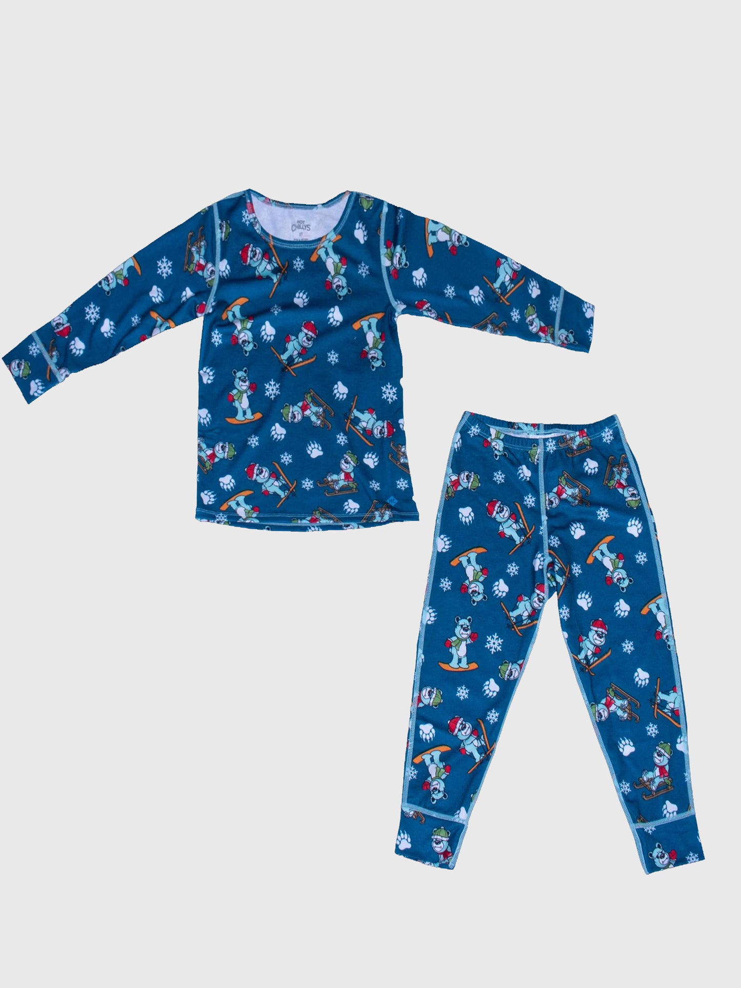Hot Chillys Toddler Originals Print Base Layer Set