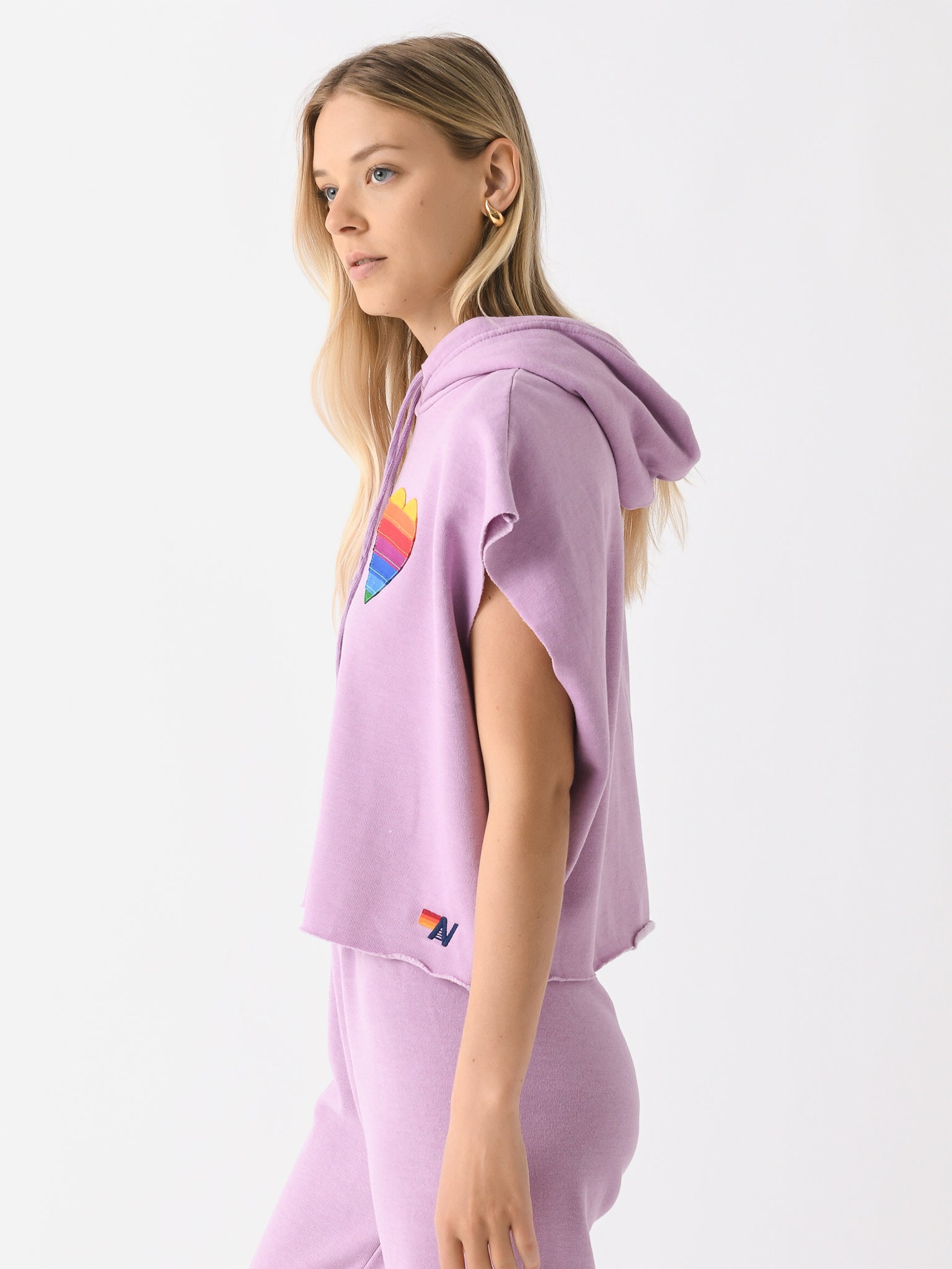 Womens Sweaters Heart Cropped Sweater Radiant Love Red Rhinestone