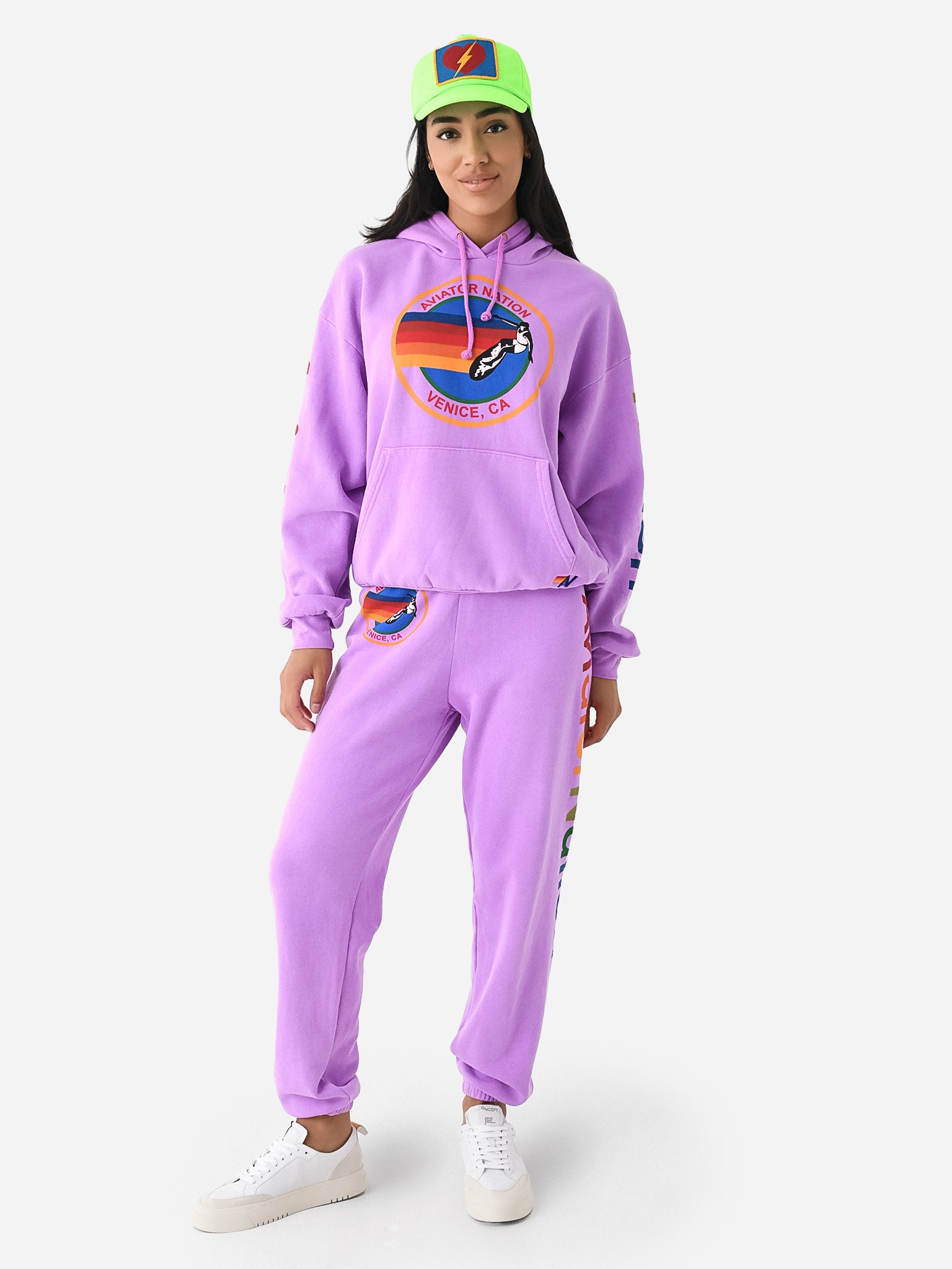 Womens Aviator Nation Pullover Aviator Nation Women's Bolt Fade