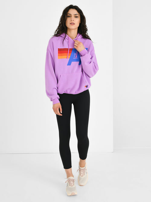 Aviator Nation Women's Logo Pullover Relaxed Hoodie