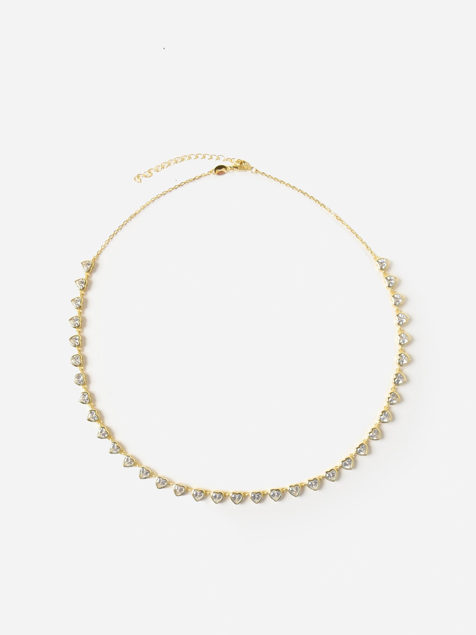 Francie B. Heart Charm Necklace - Saint Bernard