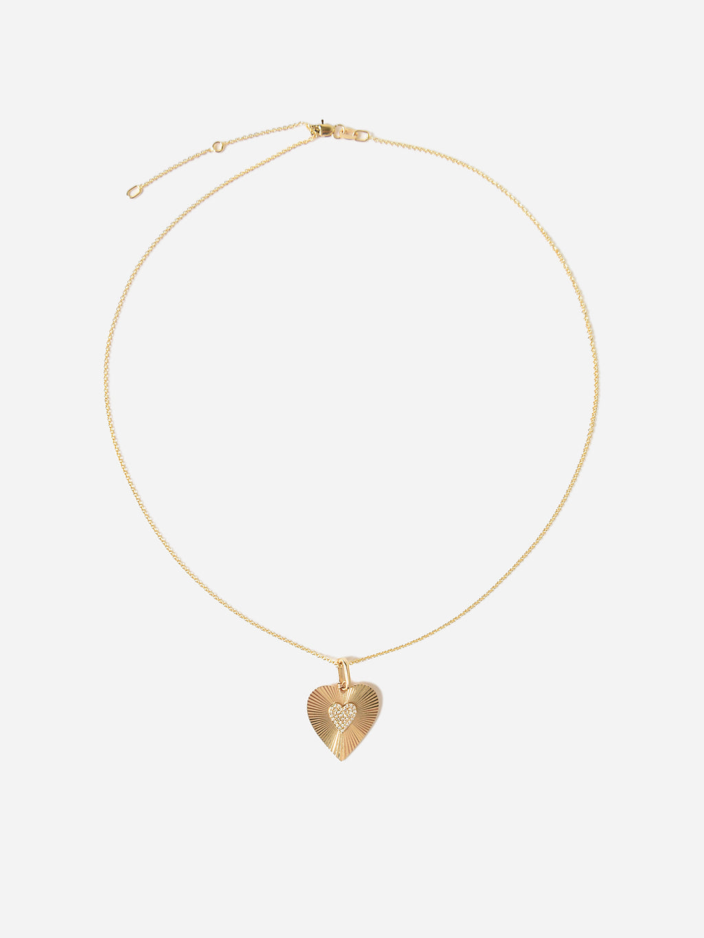 Francie B. Women's Heart Charm Necklace - Saint Bernard