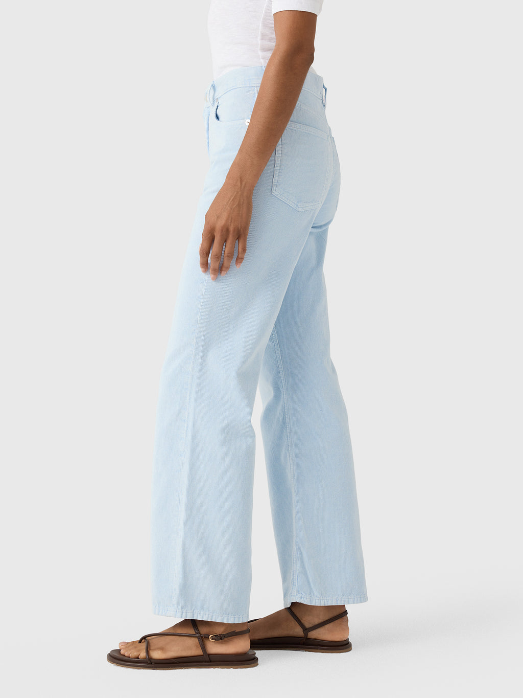 Haikure Women's Korea Corduroy Short Jean - Saint Bernard