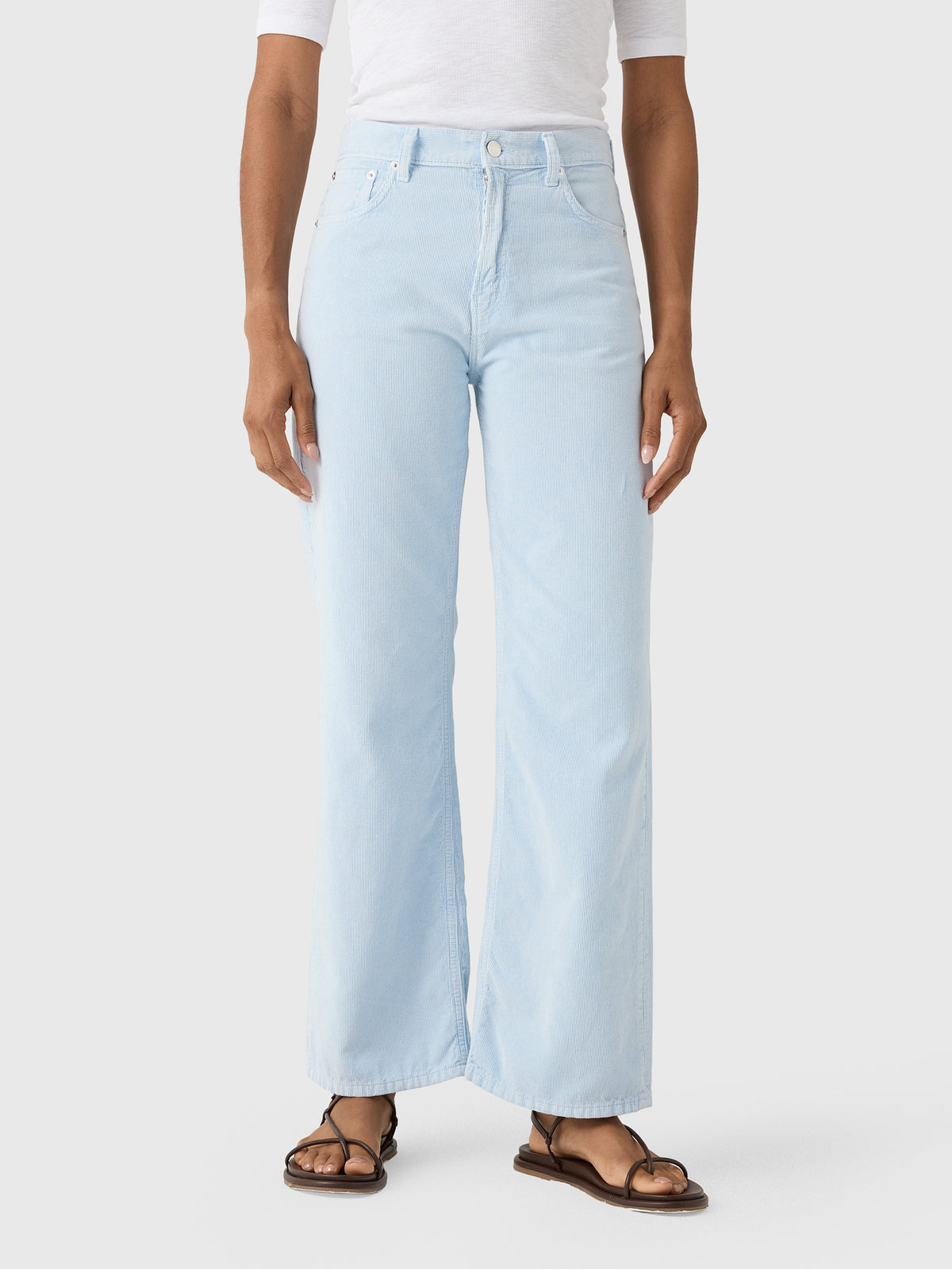 Haikure Women's Korea Corduroy Short Jean - Saint Bernard