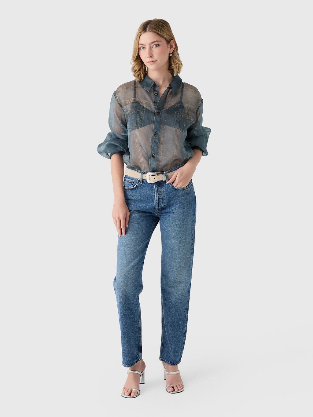 Haikure Women's Maya Silk Top - Saint Bernard