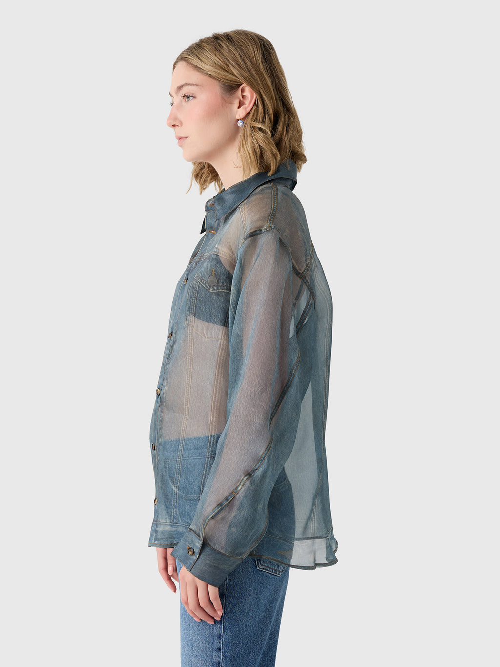 Haikure Women's Maya Silk Top - Saint Bernard