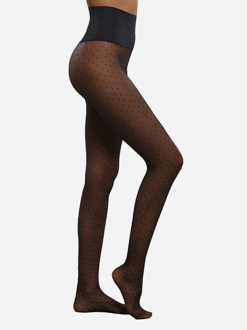 Commando Women's Chic Dot Sheer Tight