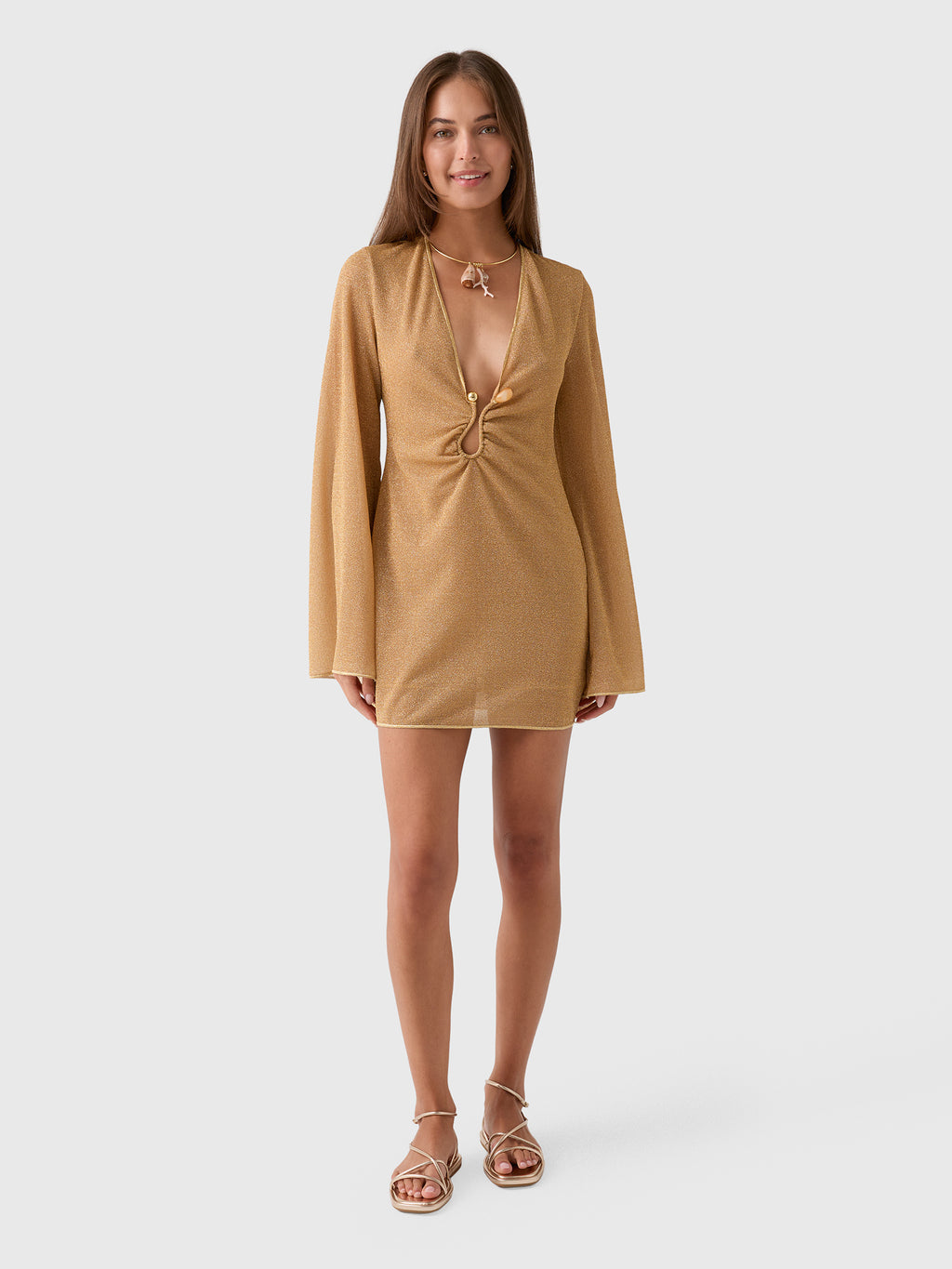 Oseree Women's Lumiére Stones Kaftan - Saint Bernard