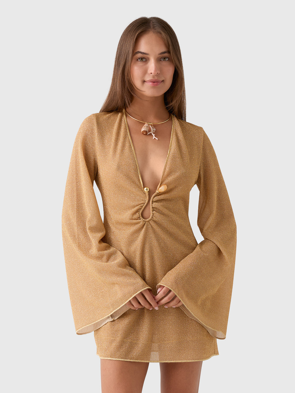 Oseree Women's Lumiére Stones Kaftan - Saint Bernard
