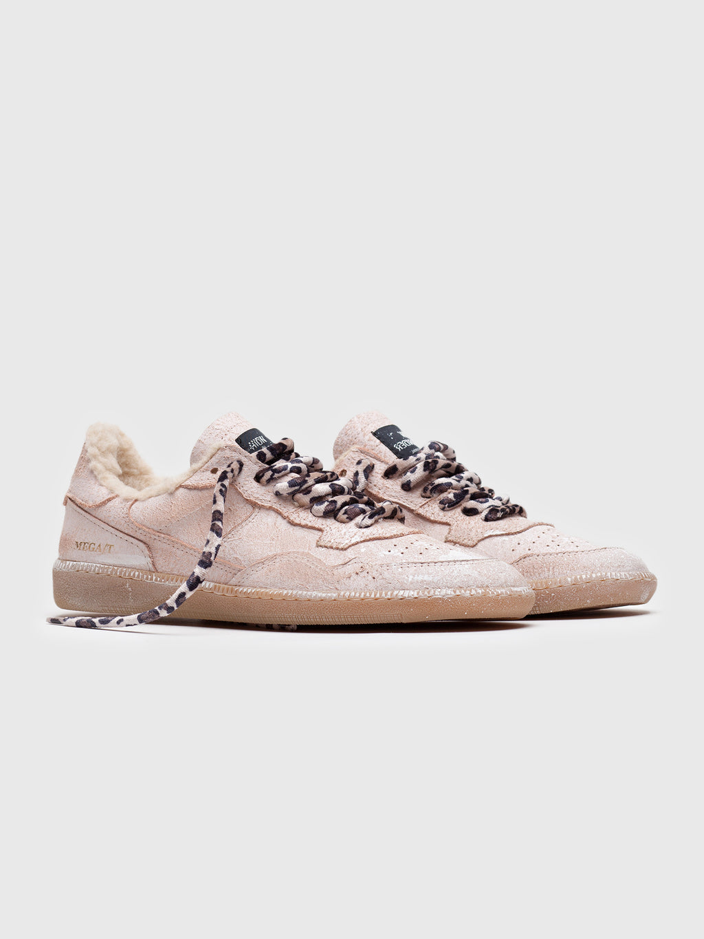 HidnAnder Women's Mega T Shearling Sneaker - Saint Bernard