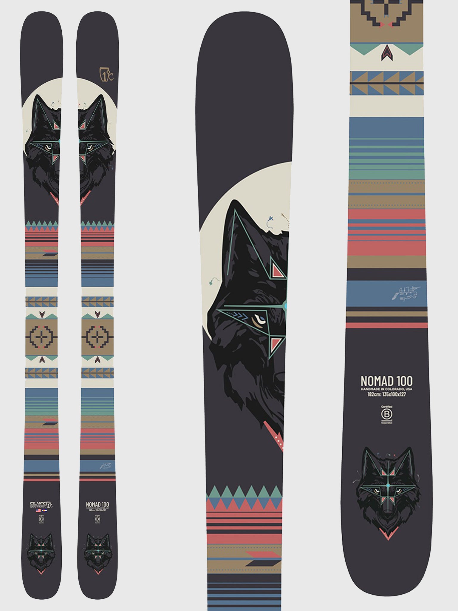 Icelantic Nomad 100 Men's Skis 2026 - Saint Bernard