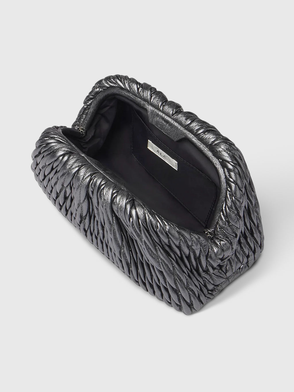 ALC Enzo Metallic Clutch Bag
