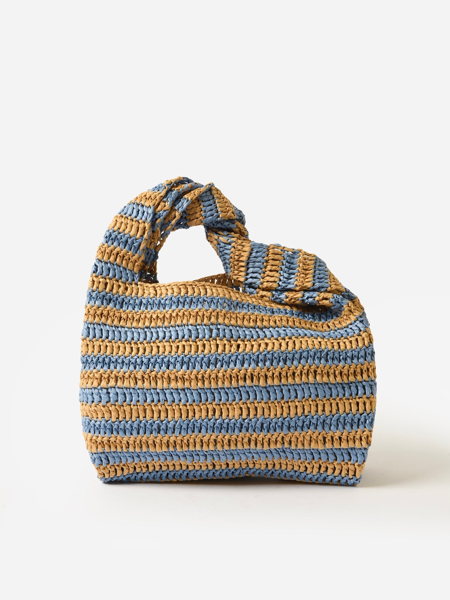ALC Parker Striped Raffia Bag - Saint Bernard