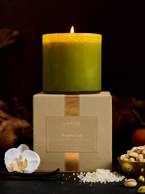 LAFCO Pistachio Oud Candle - Saint Bernard
