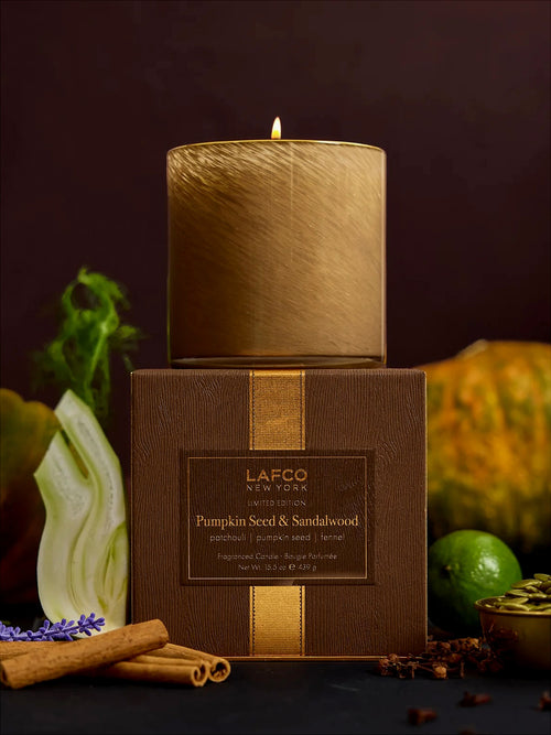 LAFCO Pumpkin Seed & Sandalwood Candle - Saint Bernard