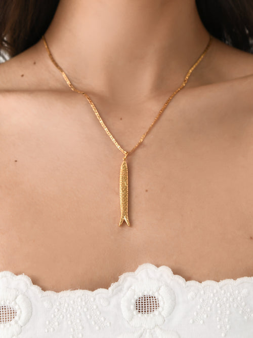 Anni Lu Hippie Fish Necklace