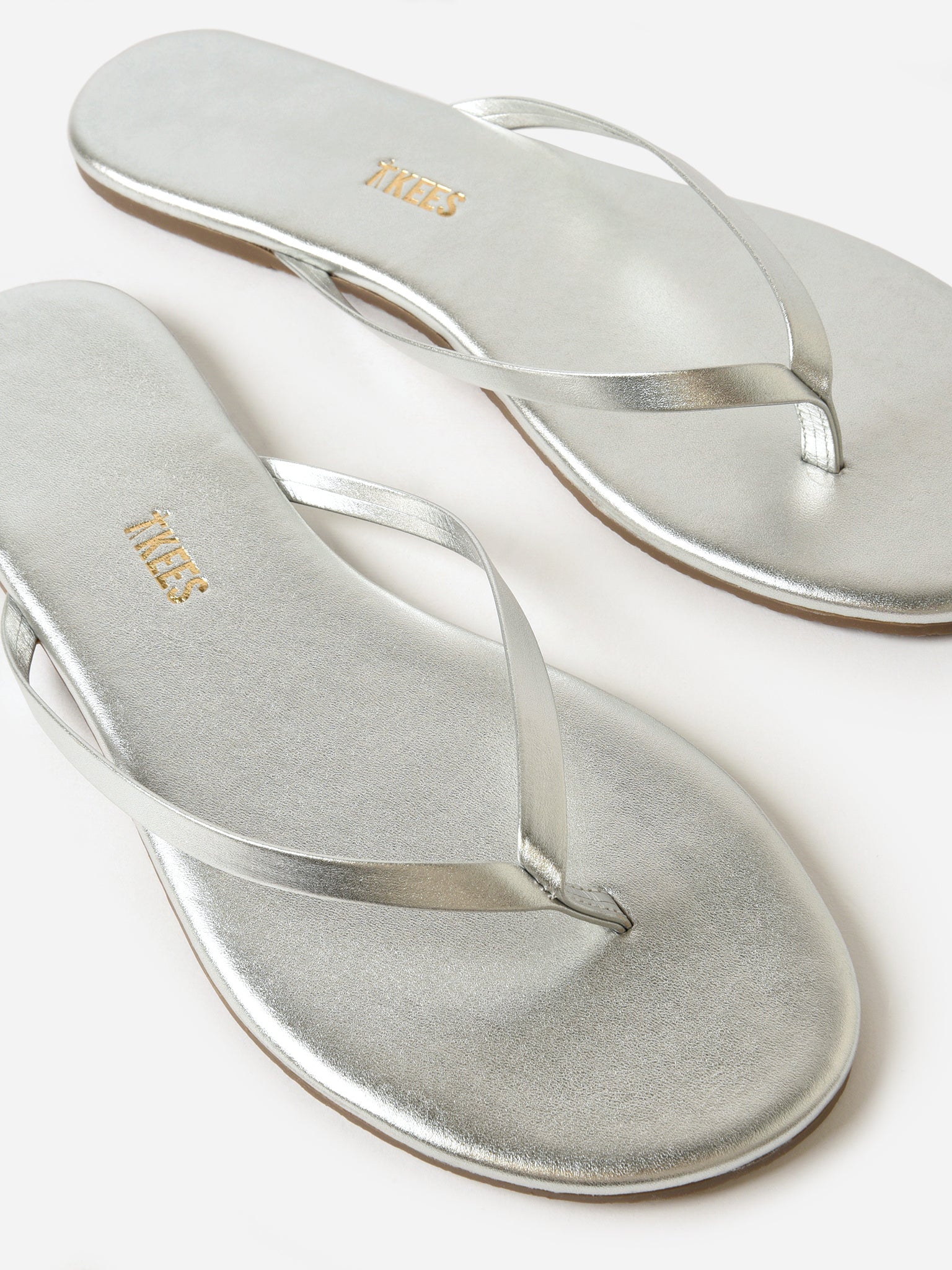 Tkees Women's Metallics Flip Flop - Saint Bernard