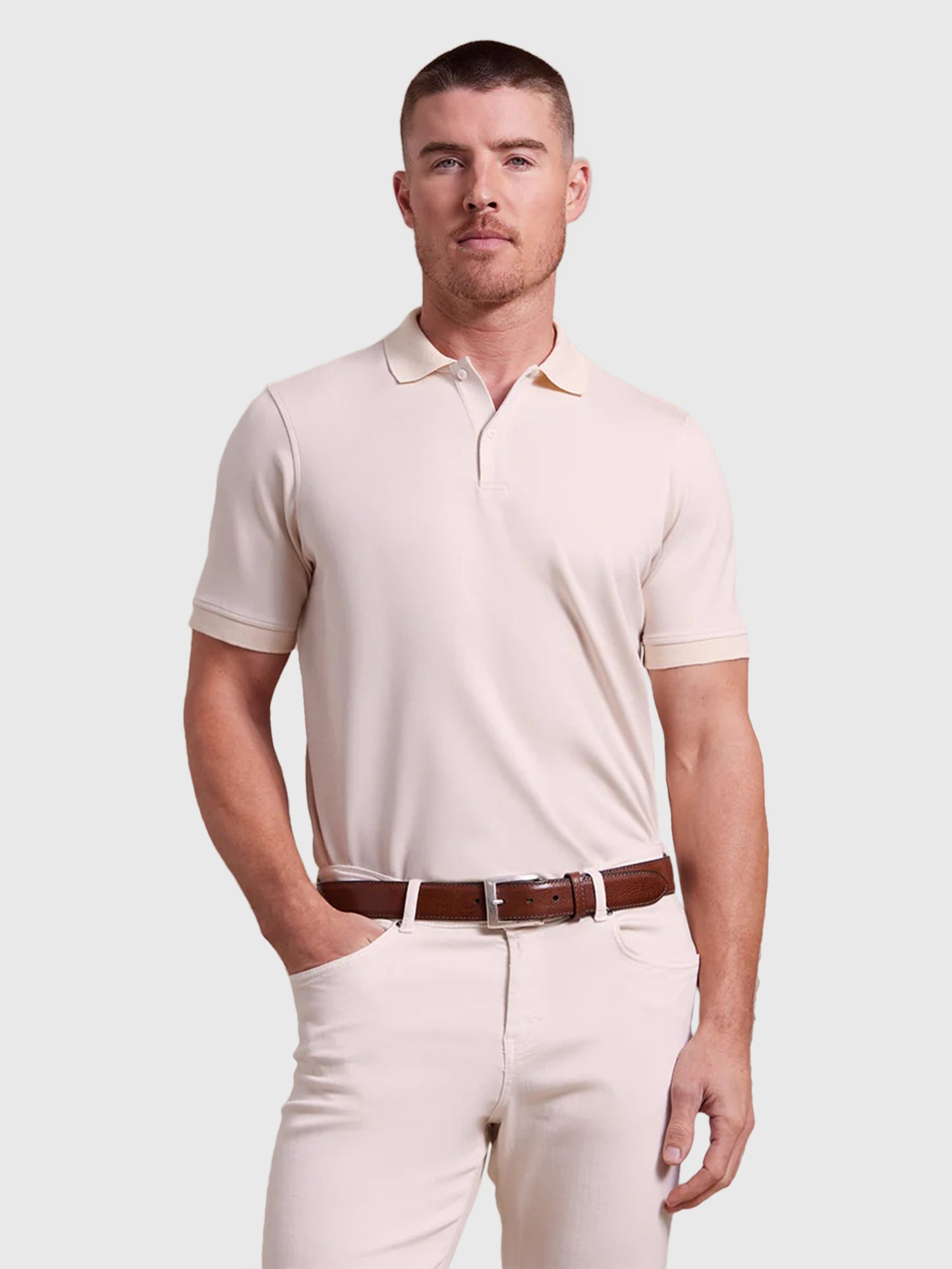 RYE51 Men's The Holden Polo - Saint Bernard