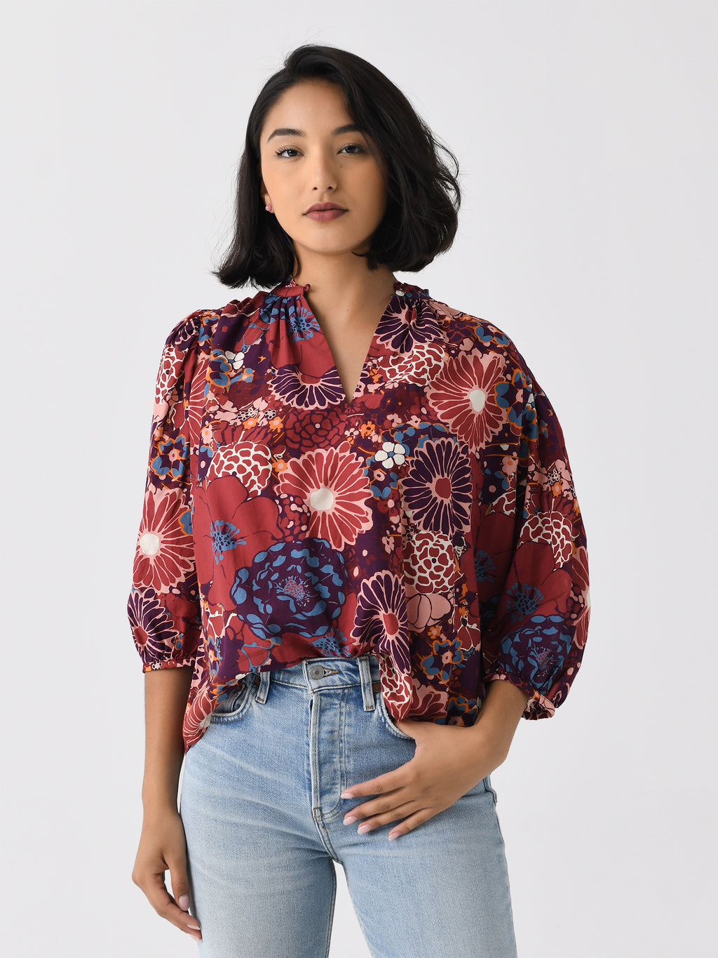 Trovata Women's Orly Blouse - Saint Bernard