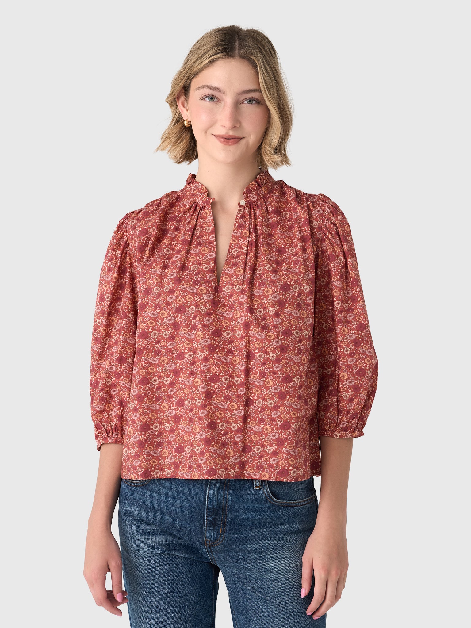 Trovata Women's Orly Blouse - Saint Bernard