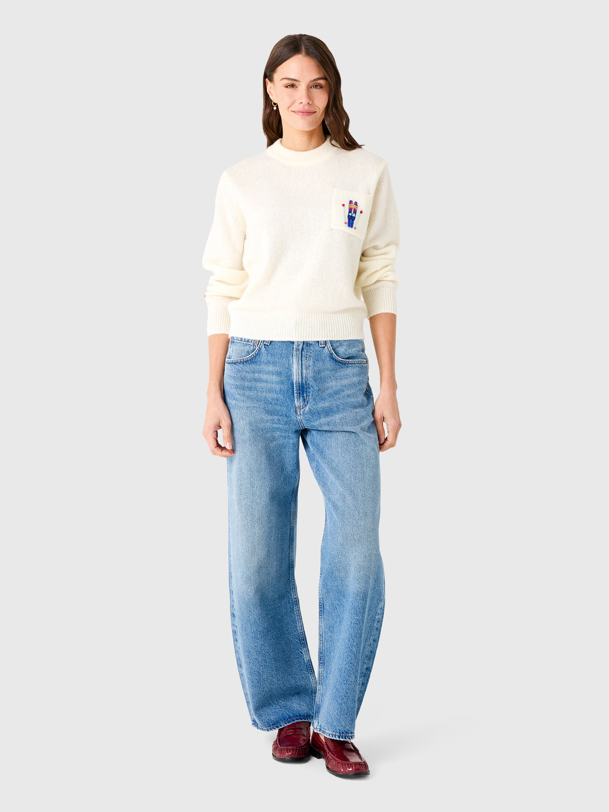 Trovata Women's Oksana Sweater - Saint Bernard
