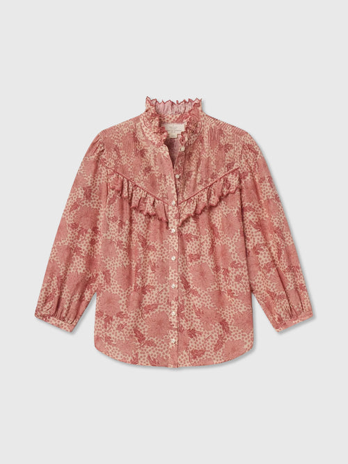Trovata Women's Vianne Blouse - Saint Bernard